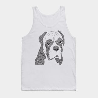 Boxer Dog Tank Top